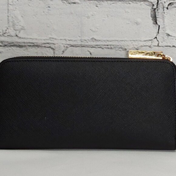 TORY BURCH ROBINSON FULL-ZIP LONG WALLET LEATHER - Picture 3 of 16